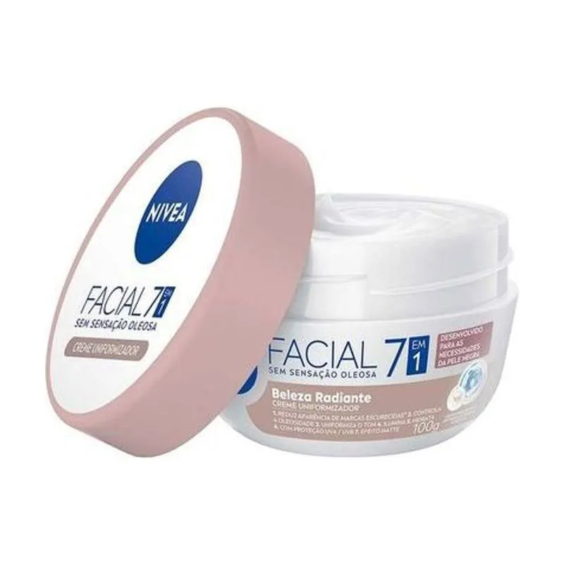 NIVEA Hidratante Facial Beleza Radiante 7 em 1