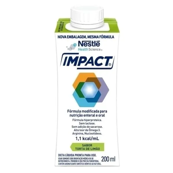 Nutrição Enteral E Oral Impact Torta De Limão 200Ml