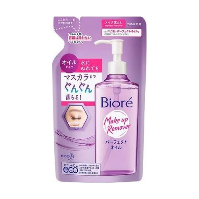 Óleo Demaquilante Facial Bioré - Make Up Remover Refil - 210ml