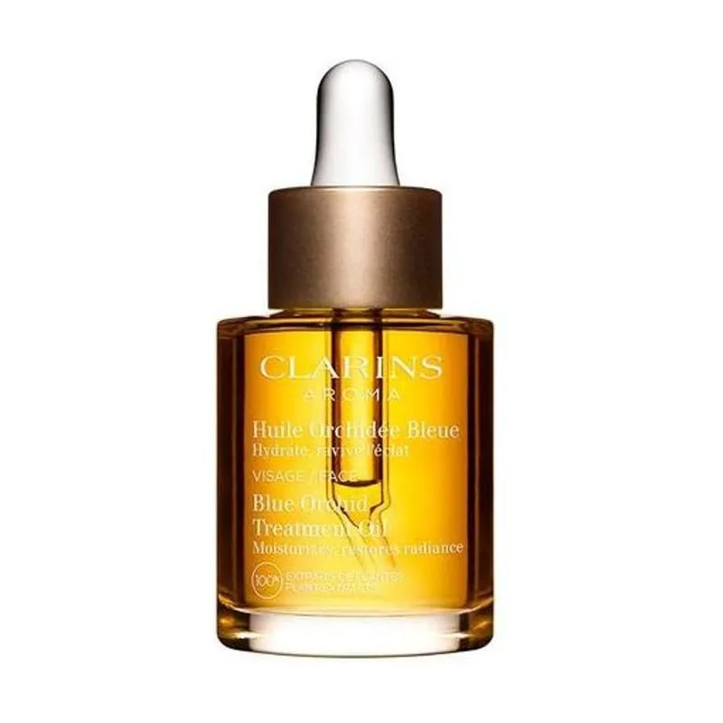 Óleo Facial Clarins Blue Orchid