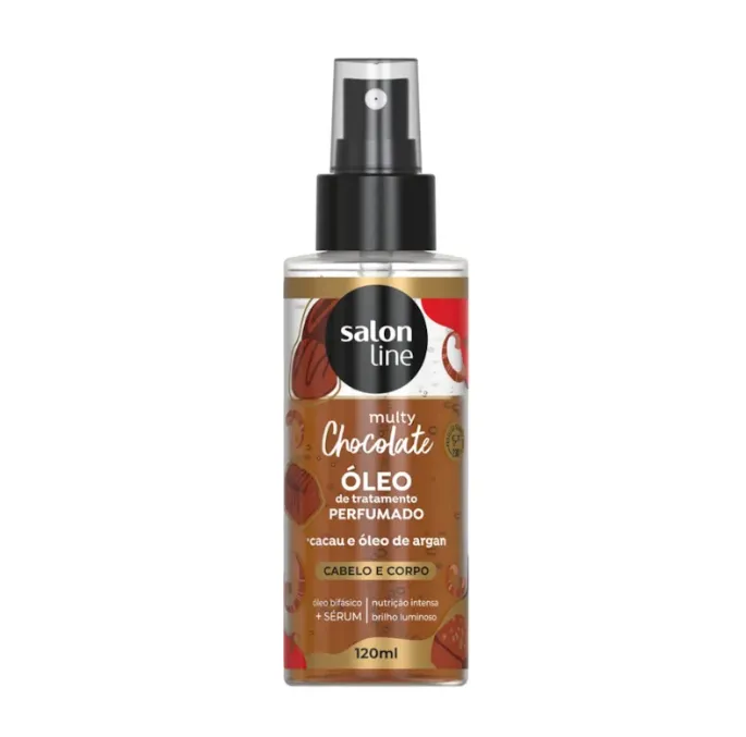 Óleo Perfumado Salon Line Multy Cacau e Óleo De Argan 120ml