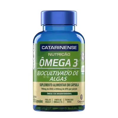 Ômega 3 Biocultivado de Algas Catarinense Nutrição 120 Cápsulas
