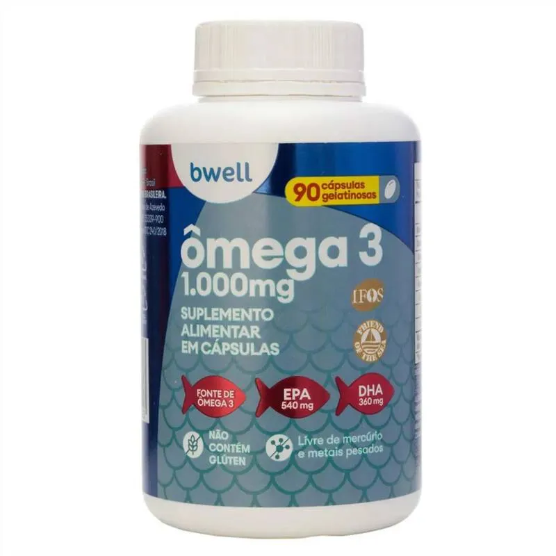 Ômega 3 bwell 90 Cápsulas