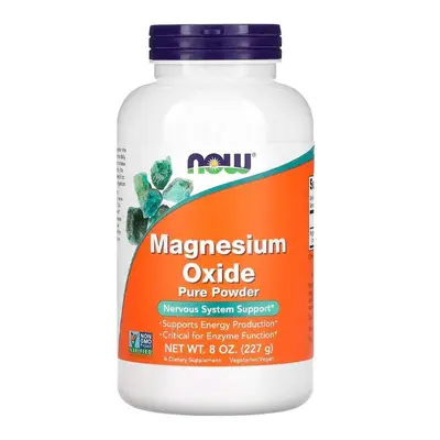 Óxido de Magnésio em Pó Now Foods 227g Importado