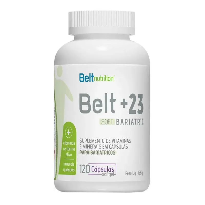 Polivitamínico Belt Nutrition Belt +23 Bariatric Soft 120 cápsulas softgel