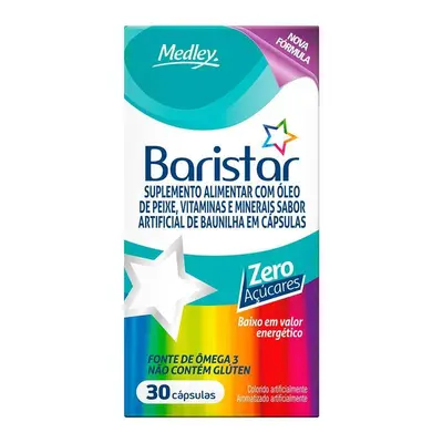 Polivitamínico Medley Baristar Baunilha 30 cápsulas