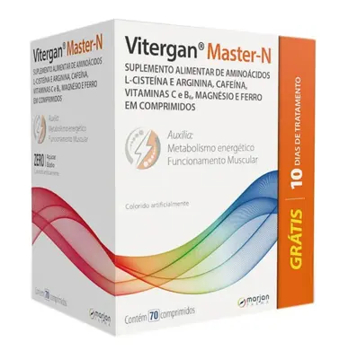 Polivitamínico Vitergan Master N 70 comprimidos