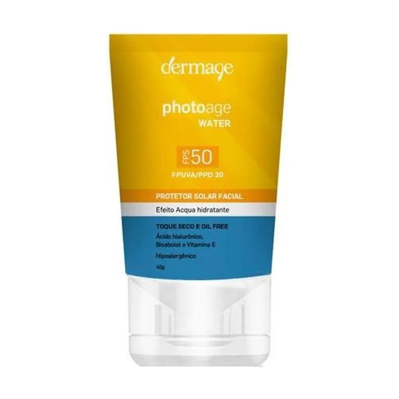 Protetor Solar Facial Dermage – Photoage Water FPS50