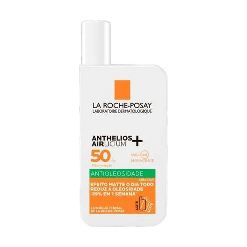 Protetor Solar Facial La Roche-Posay Anthelios Airlicium+ Fluido FPS50