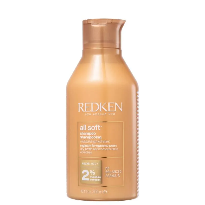 Redken All Soft Argan Oil Moisturizing – Shampoo Hidratante 300ml