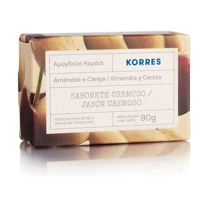 Sabonete em Barra Korres Amêndoa e Cereja