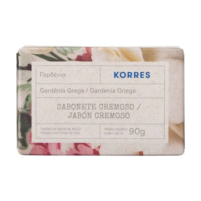 Sabonete em Barra Korres Gardênia Grega