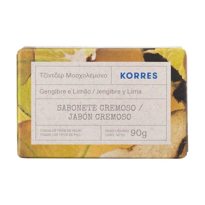 Sabonete em Barra Korres Gengibre e Limão