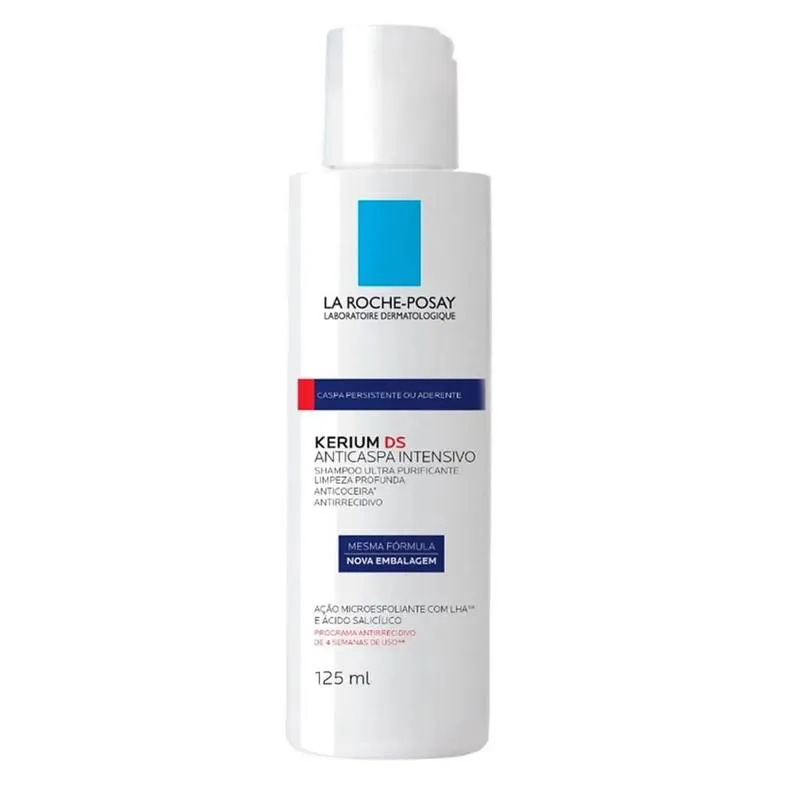 Shampoo Anticaspa La Roche-Posay Intensivo Kerium DS Tratamento Intensivo 125ml