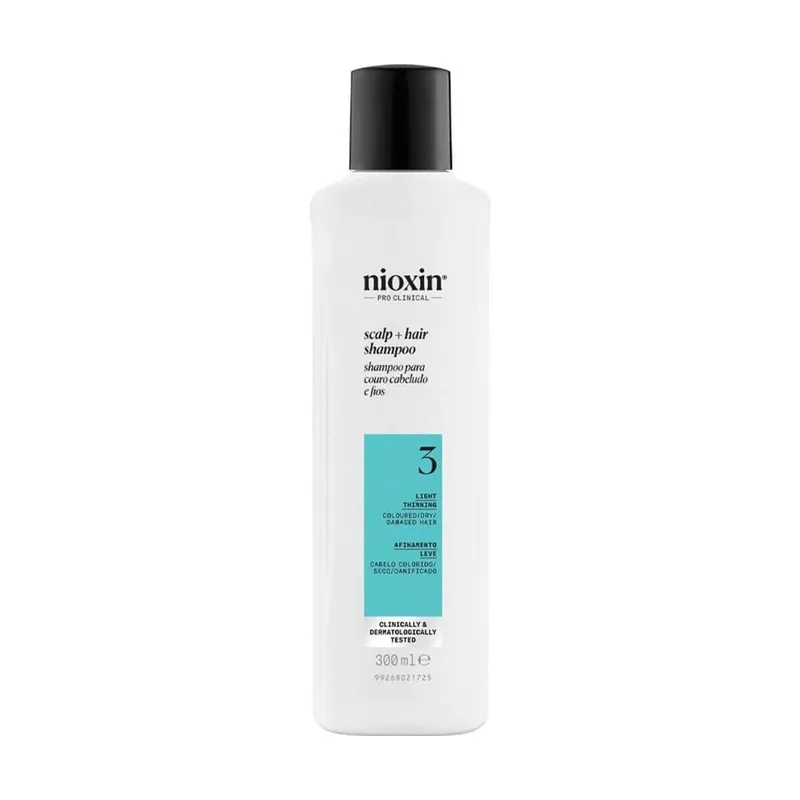 Shampoo para Cabelos Coloridos e Danificados Sistema 3 Nioxin