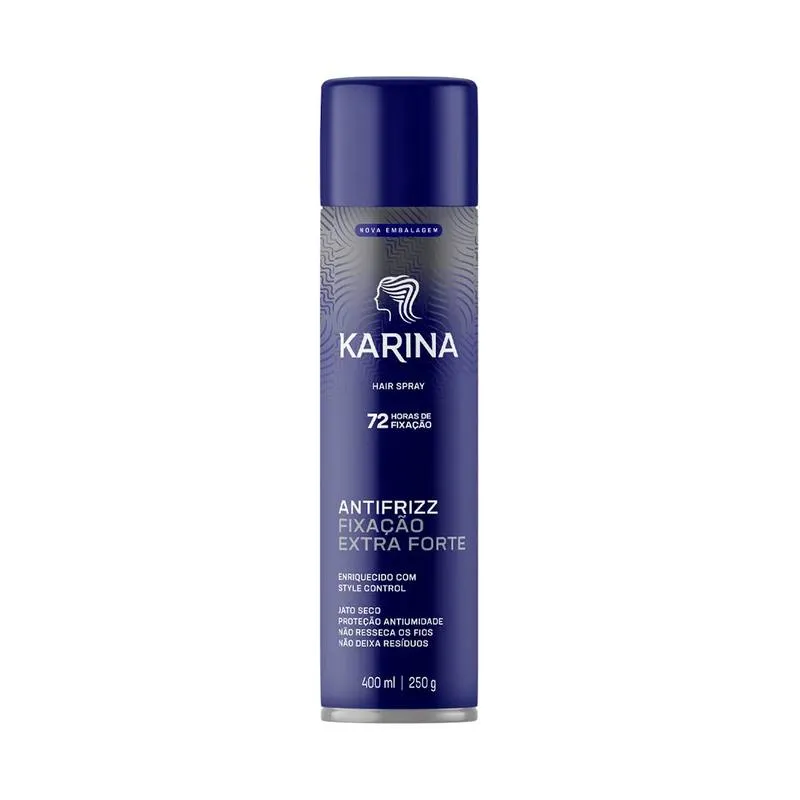 Spray Fixador Karina Fixação Extra Forte 400ml