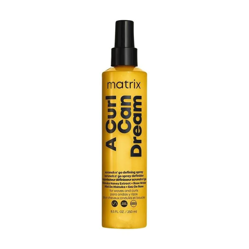 Spray Modelador de Cachos Matrix A Curl Can Dream Scrunch N' Go