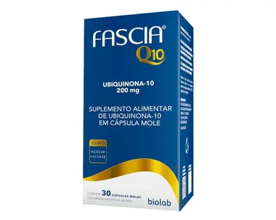 Suplemento Alimentar Fascia Q10 com 30 cápsulas