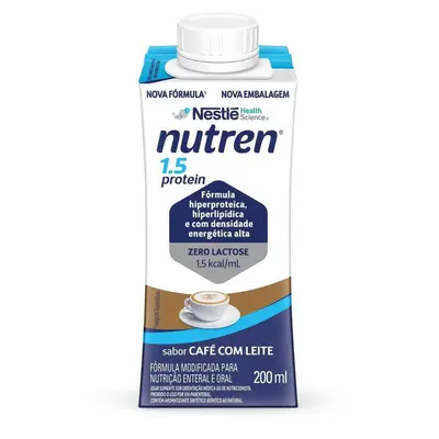 Suplemento Nutricional Nutren 1.5 Protein Cafe Com Leite 200Ml