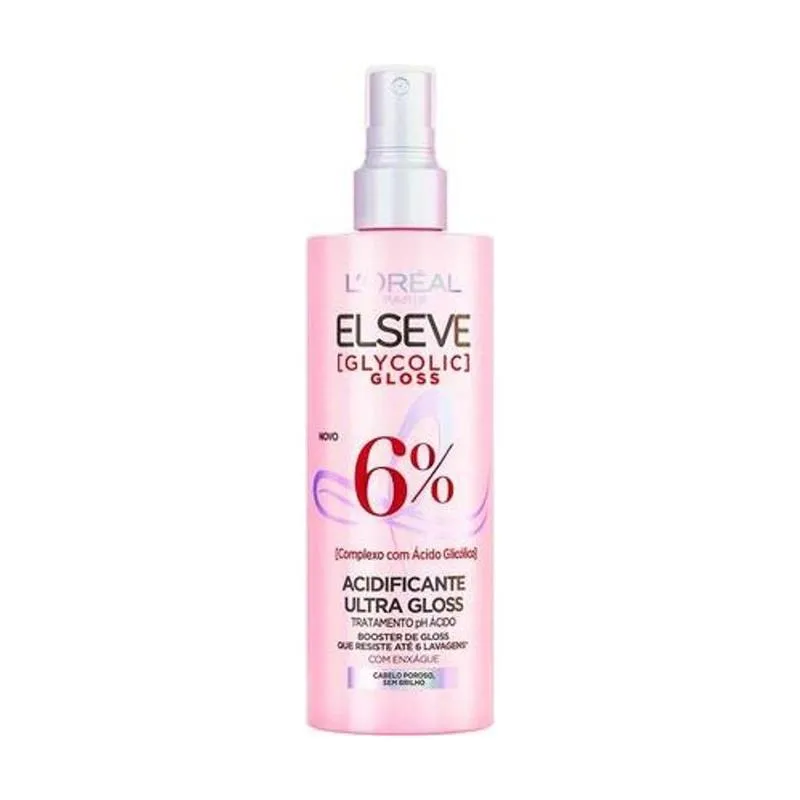 Tratamento Acidificante Ultra Gloss Elseve Glycolic Gloss