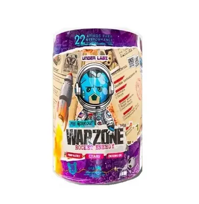 Warzone Rocket Energy (450g) – Sabor: Atomic Pink Lemonade