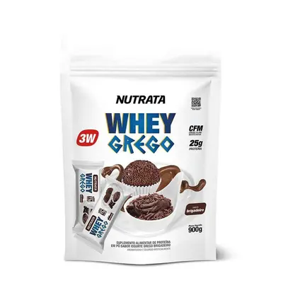 Whey Grego Nutrata Brigadeiro 900g