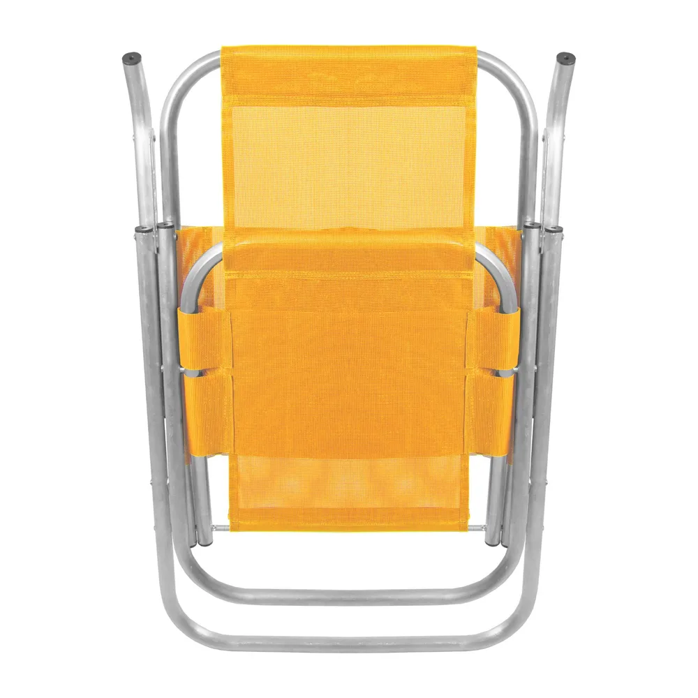 CADEIRA DE PRAIA ALUMINIO - RECLINAVEL VIP 150 Kg 5 POSIÇÕES — foto 6
