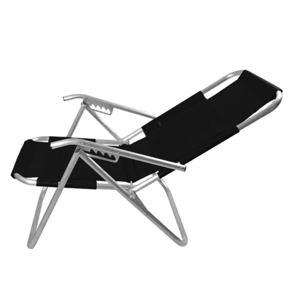 CADEIRAS DE PRAIA ALUMÍNIO - RECLINAVEL VIP PERSONALIZADA 150 Kg 5 POSIÇÕES — foto 5