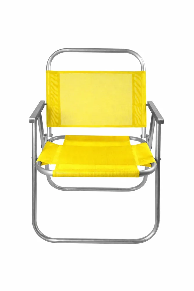 CADEIRA DE PRAIA ALUMINIO - REFORÇADA RIVIERA 130 KG