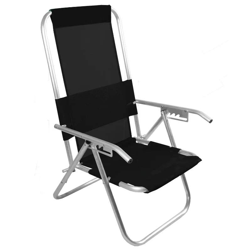 CADEIRAS DE PRAIA RECLINAVEL 5 POSIÇÕES 110KG PERSONALIZADA — foto 2
