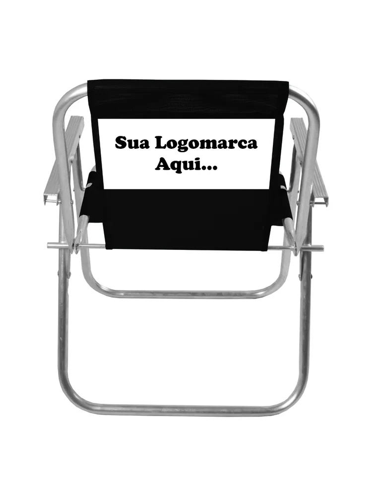CADEIRA DE PRAIA SENTAR 110KG PERSONALIZADA