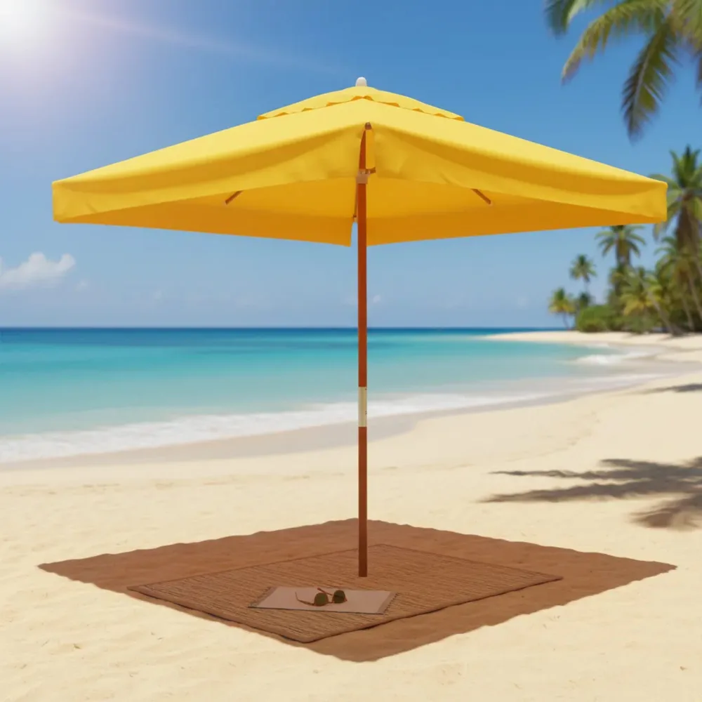 OMBRELONE MADEIRA - 2X2M QUAD. COM ABAS BAGUM — foto 2